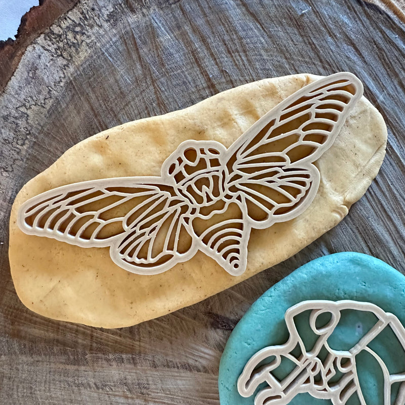 Cicada and Shell Playdough Cutter Set