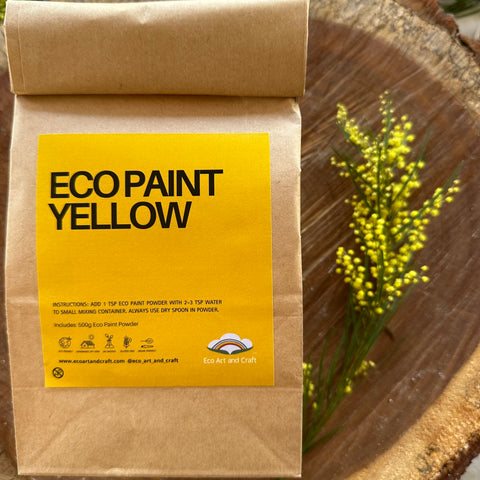 Yellow Eco Paint - Bulk 500g