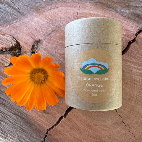 Orange Eco Paint