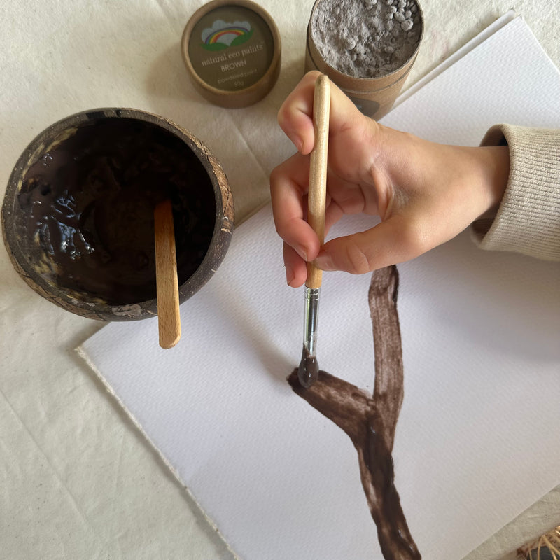 Brown Eco Paint - Bulk 500g